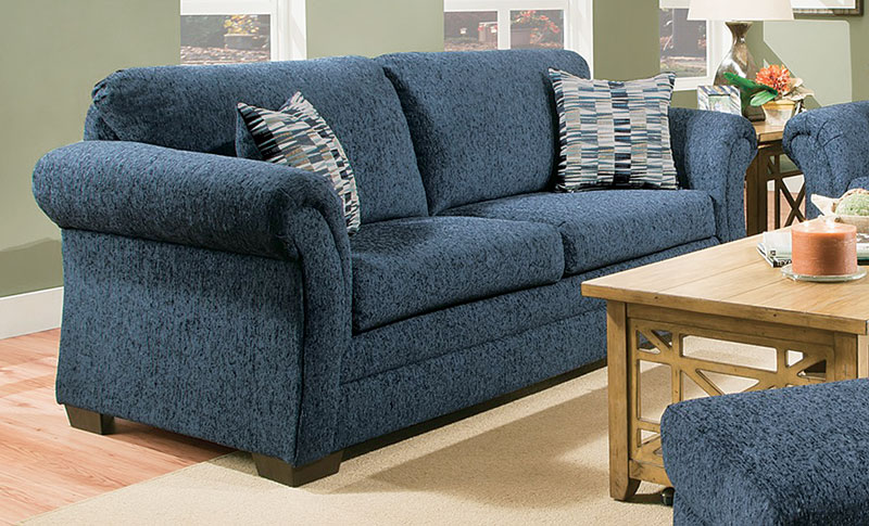 Our affordable furnishings include this sofa